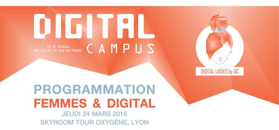 Femmes et Digital - Digital Campus Lyon