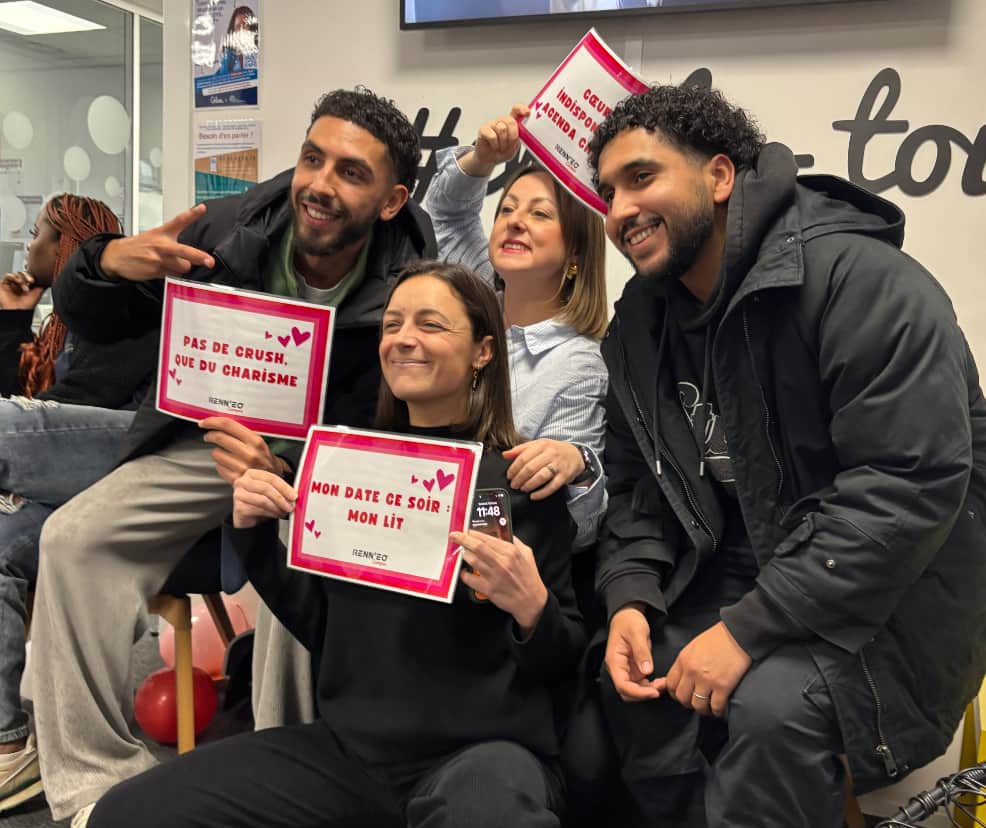 Saint-Valentin au Digital Campus à Rennes : créativité et bonne humeur au rendez-vous