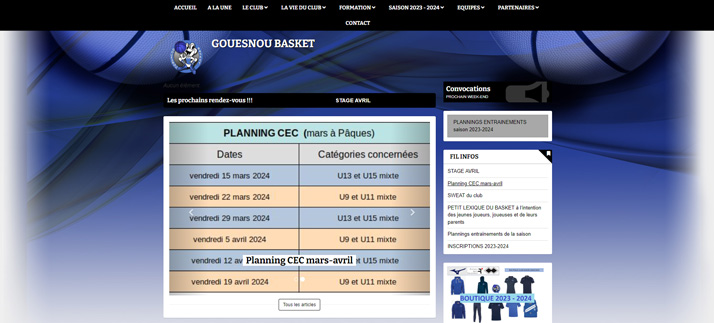 Gouesnou basket