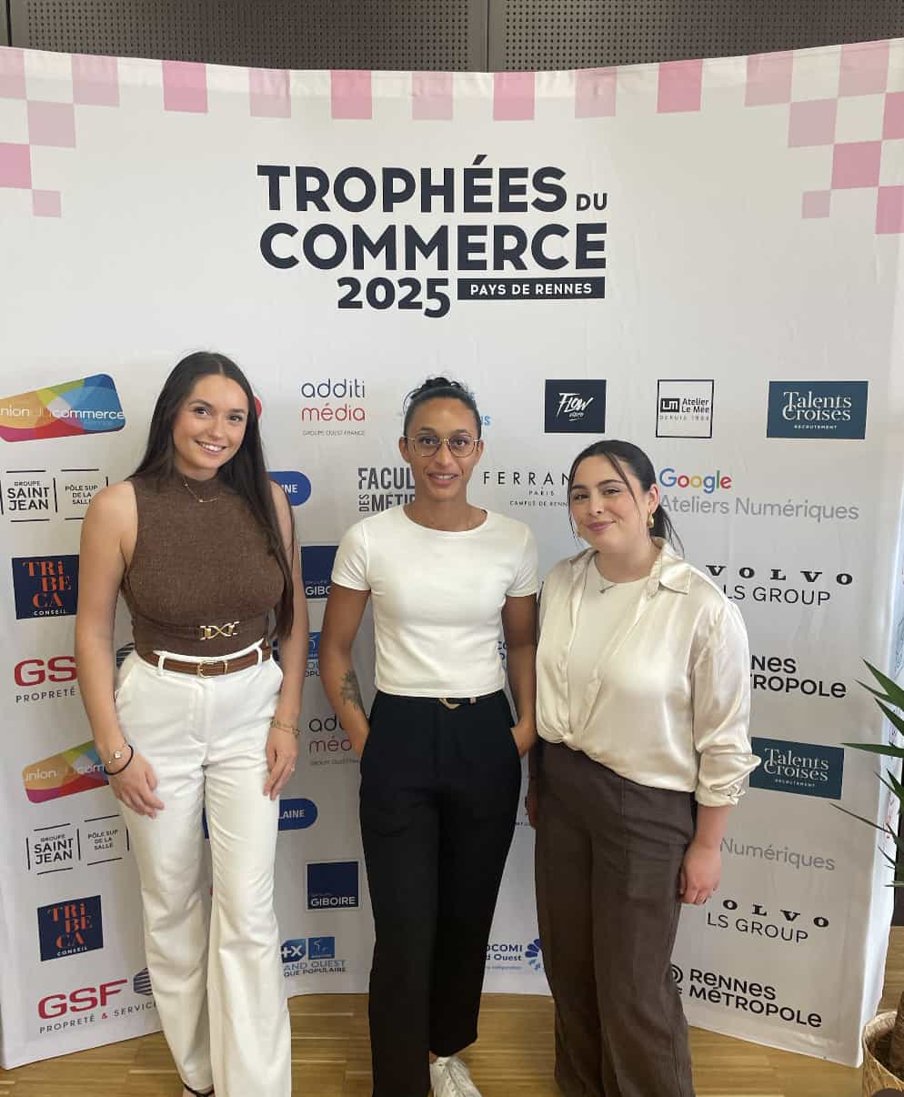 étudiantes DC au trophée du commerce