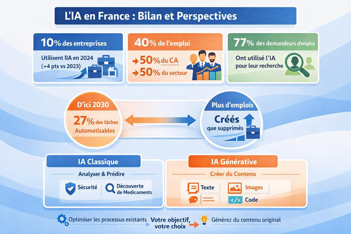L'ia en france  : bilan et perspectives
