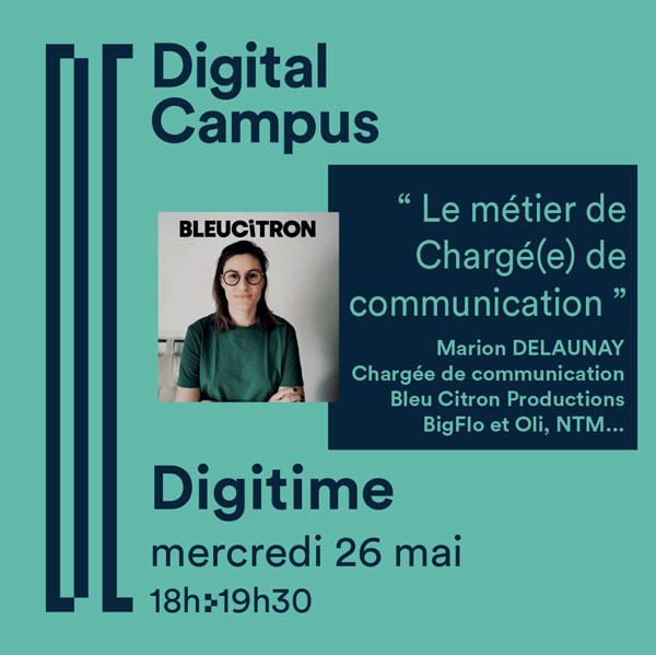 Digitime avec Marion Delaunay