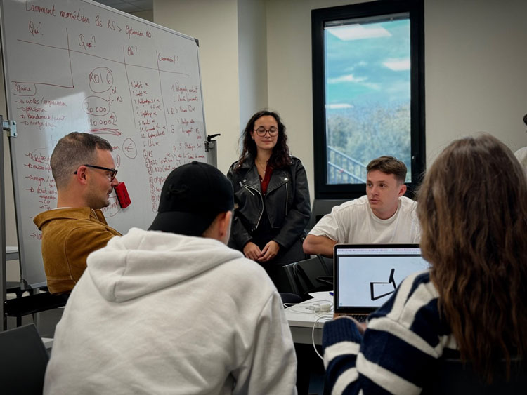 étudiant de l'école digitale Digital Campus