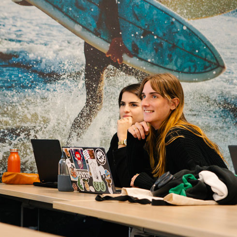 étudiants à digital campus