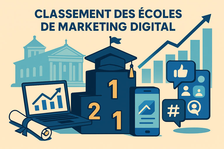 Classement des écoles de marketing digital