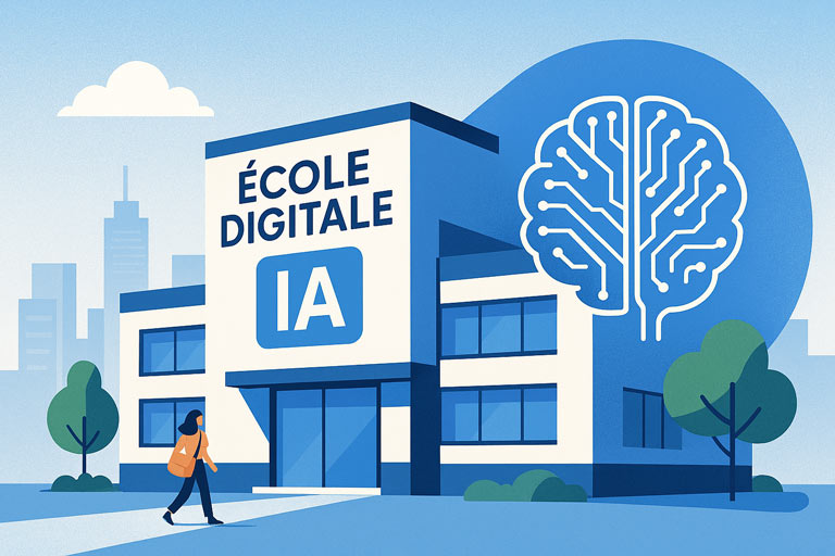 école digitale IA